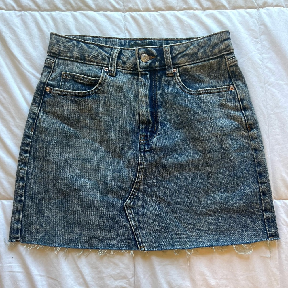 Wild Fable Jean Skirt